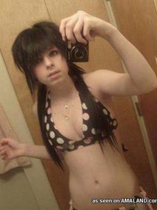Naughty emo amateurs