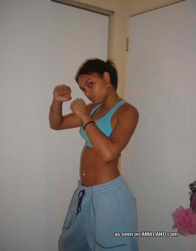 Sporty Ebony Babe